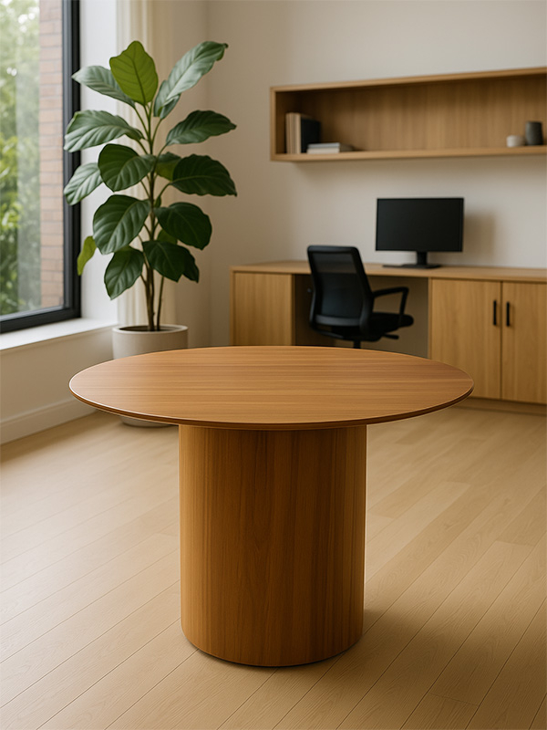 Mesa lateral de madeira para hotel