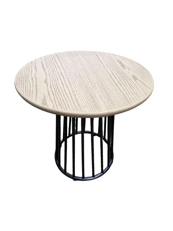 Table d'appoint en marbre clair